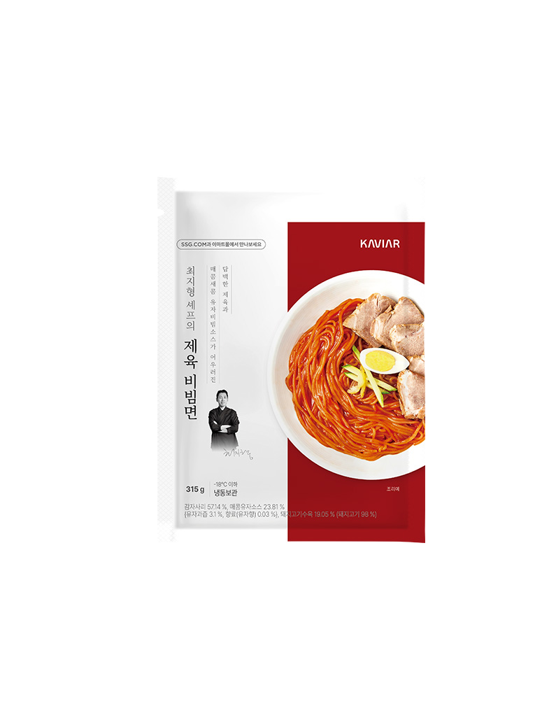 [최지형셰프]제육 비빔면 315g