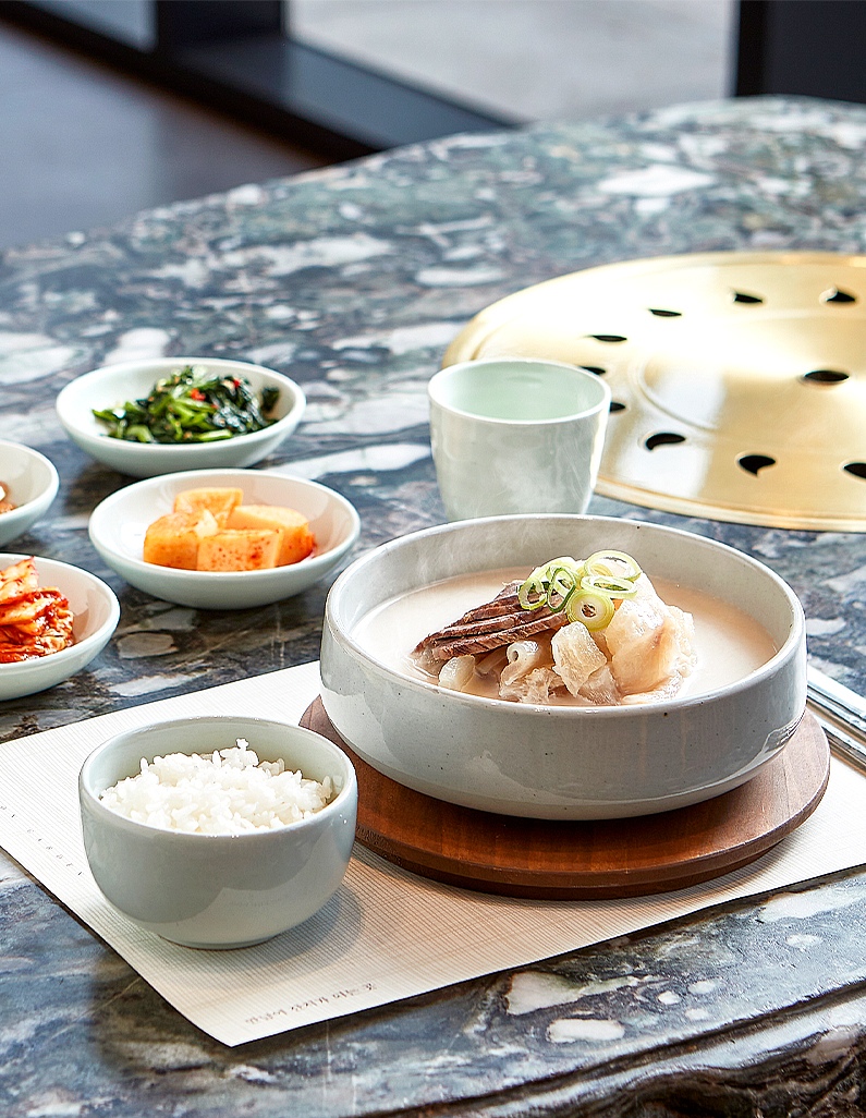 [삼원가든] 진 스지 도가니탕 500g