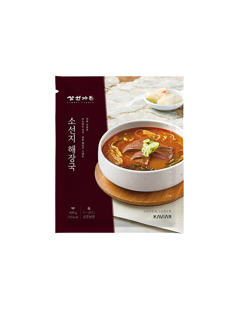 [삼원가든]소선지 해장국 400g