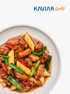 [캐비아데일리]안동시장식 매콤 쪼림찜닭 630g