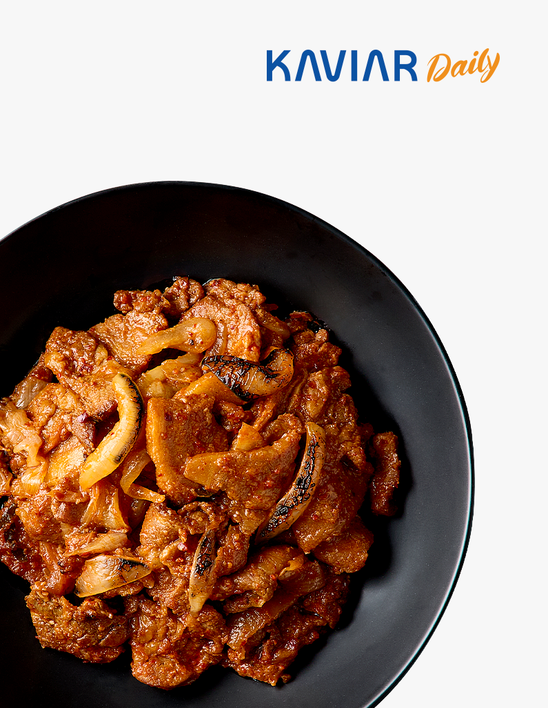 [캐비아데일리]직화삼겹구이 250g