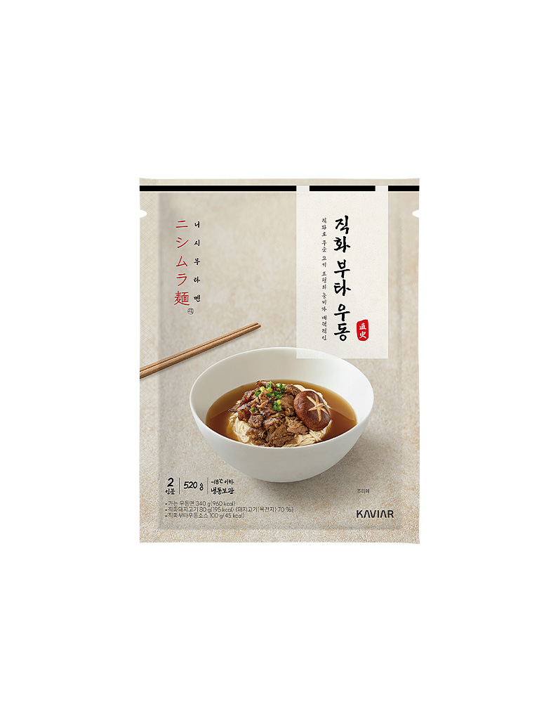 [니시무라멘]직화 부타 우동 520g